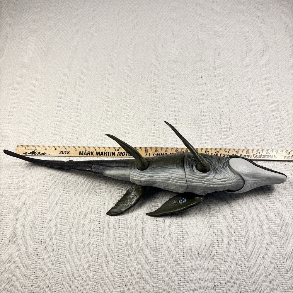 Mattel Jurassic World Rebirth Bite 'N Blast Mosasaurus Dinosaur Action Figure! - Picture 10 of 11